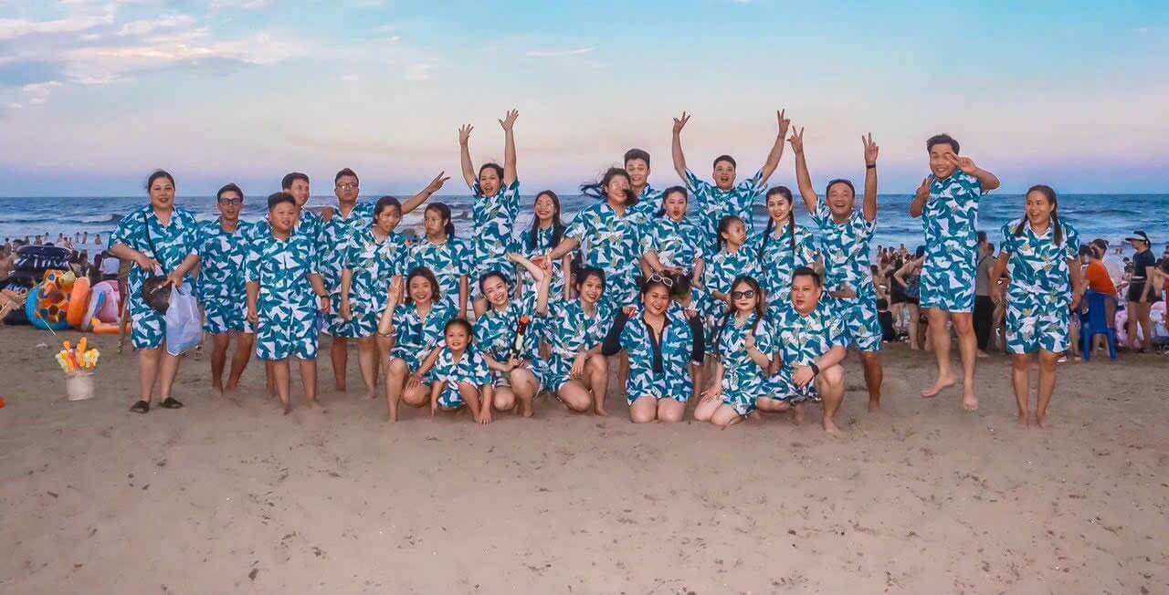 Đồng phục du lịch đi biển BNTC