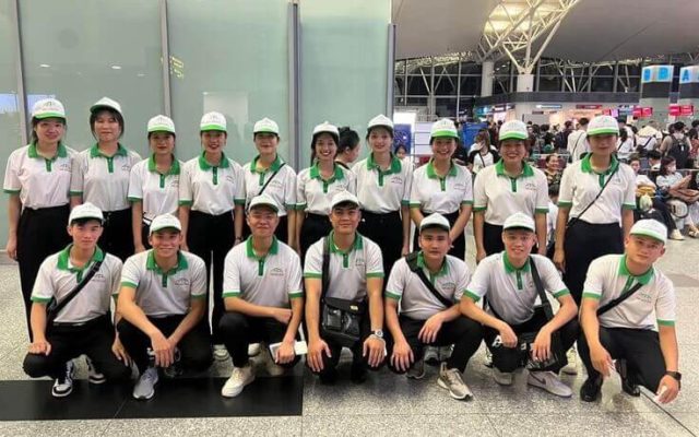 Đồng phục xuất khẩu lao động TC