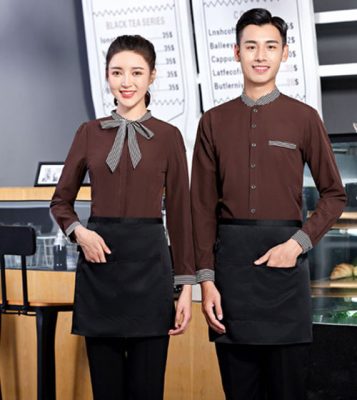 In áo đồng phục nhà hàng, khách sạn giá rẻ, lấy nhanh tại Hà Nội 1