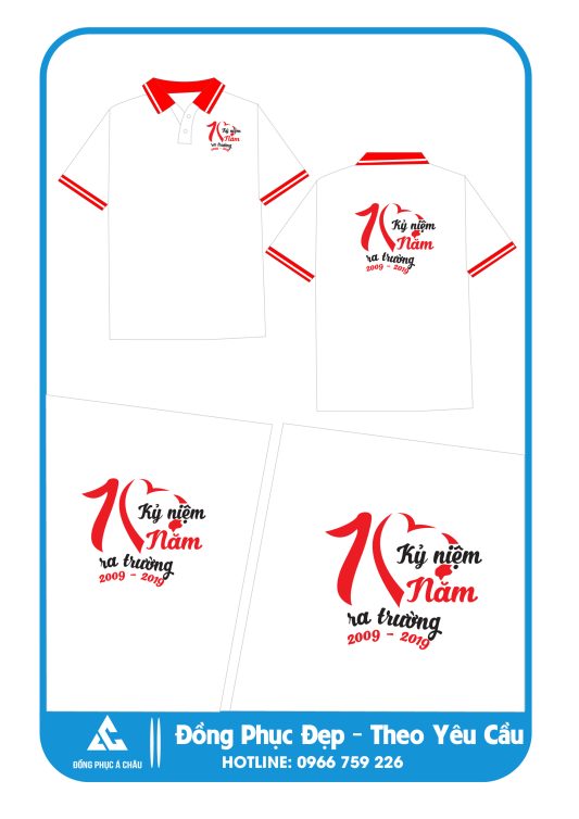 Áo Đồng Phục Họp Lớp 10 Năm Đẹp